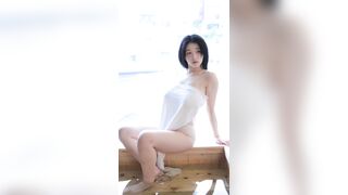 南韓天然爆乳妹【妍雨Yeonwoo – Suika】西瓜大奶 泳池漏點 2