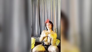 擼鐵健身女王【夏甜】福利 裸體健身-01