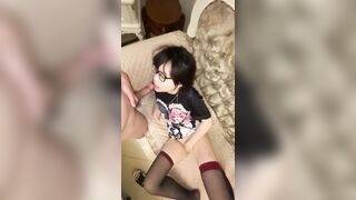 清純眼鏡妹 菊花小騷逼雙穴齊開 粉粉嫩嫩的小菊花都是大雞巴的形狀05