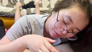 【A級洩密】戴眼鏡的學妹被調教成了母狗 -21