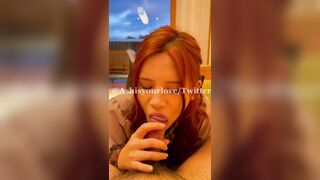 台灣推特美女Ashisyourlove艾希 口爆