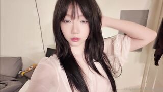 純欲混血福利姬【aryminh】高潮性愛，口活技術一流，母狗屬性拉滿Minhie -1